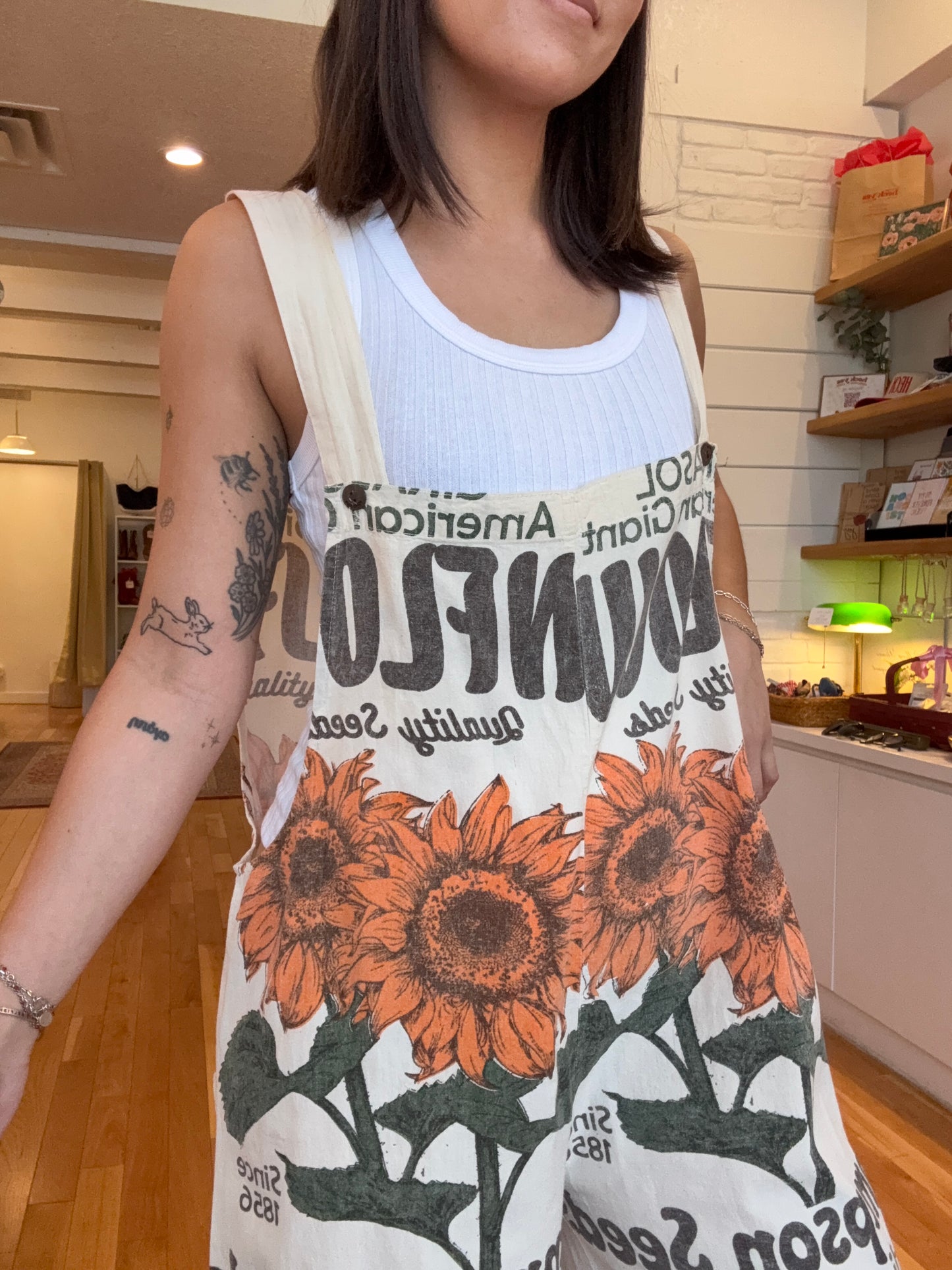 Market Overalls-Sunflower