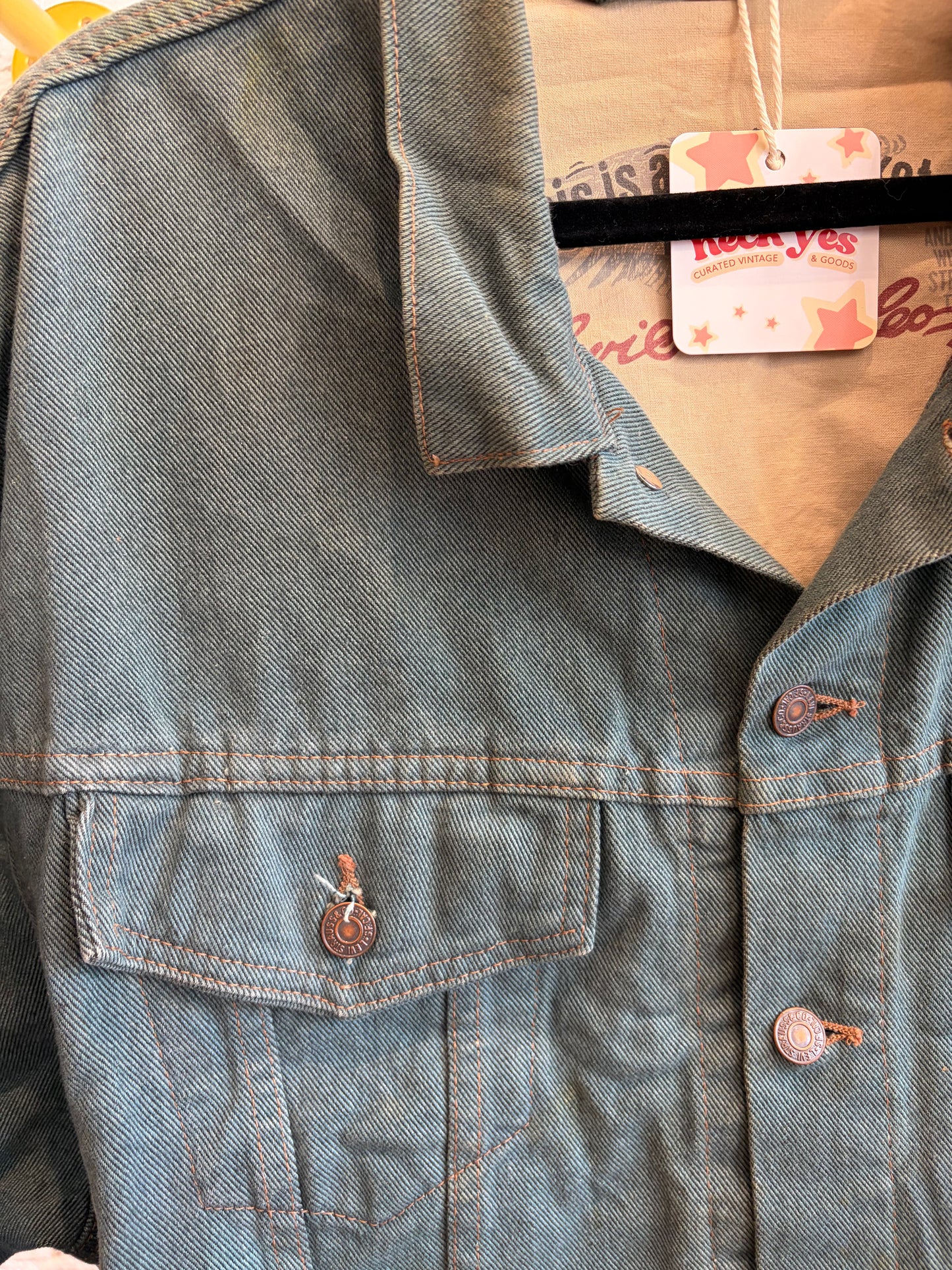 Levi’s OD Green Trucker Jacket