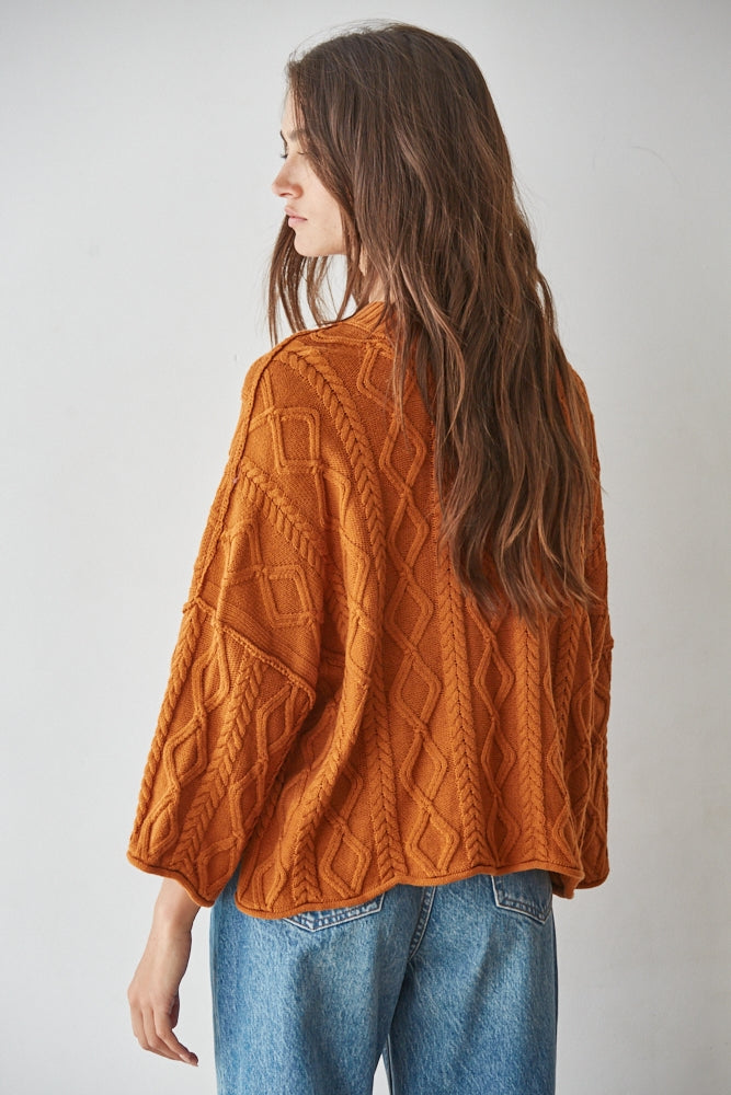 Slouch Cable Sweater