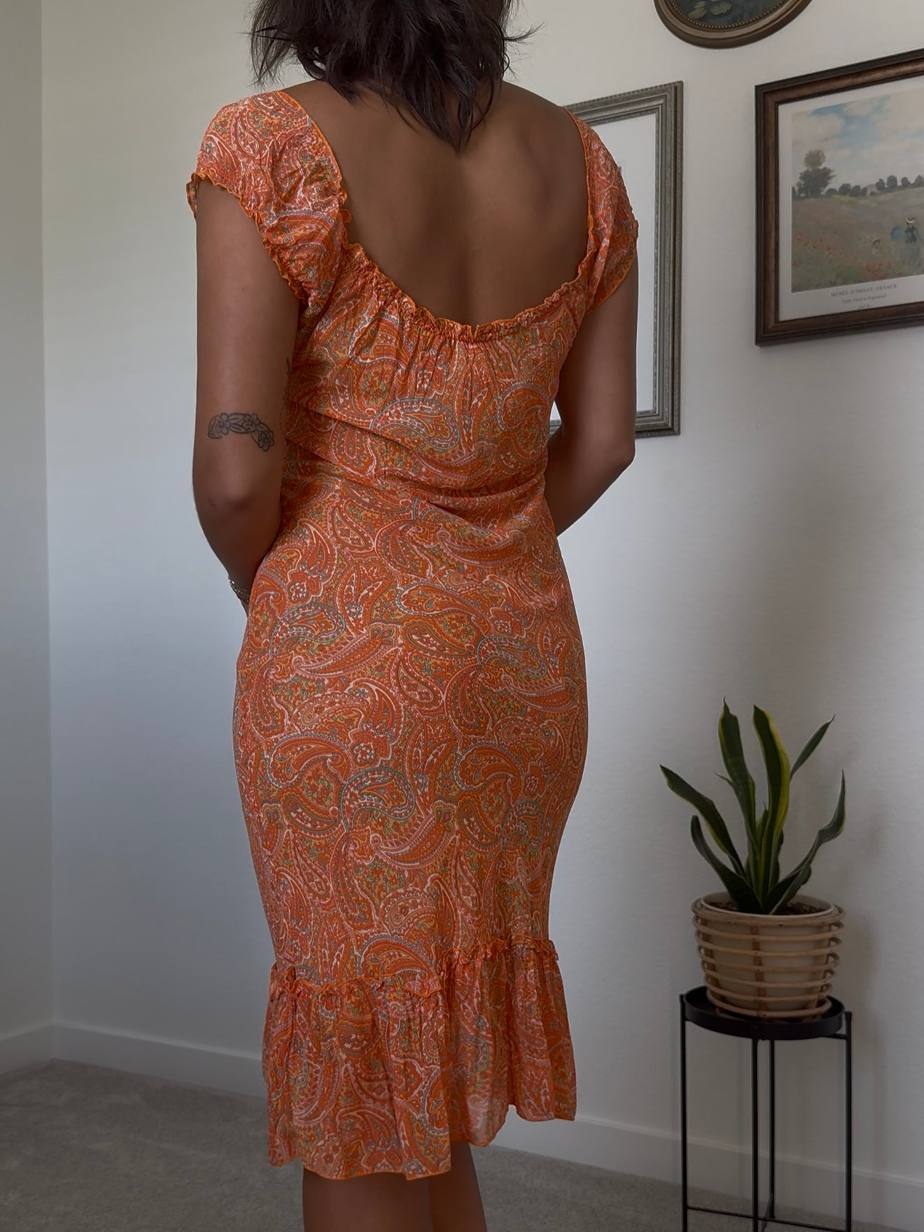 Dreamsicle Dress- M
