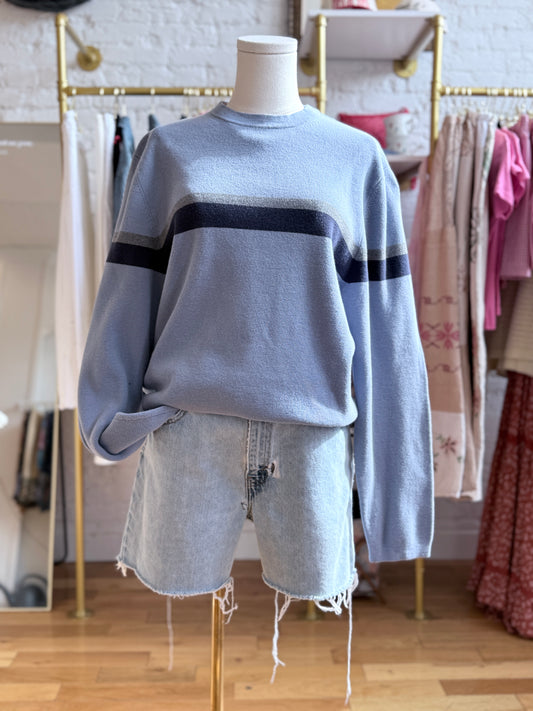 Blue Stripe Sweater