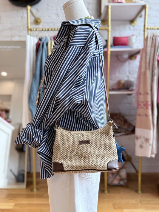 Woven Shoulder Bag