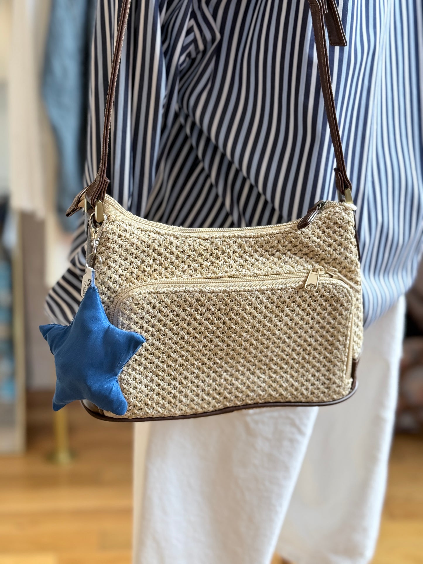 Woven Shoulder Bag