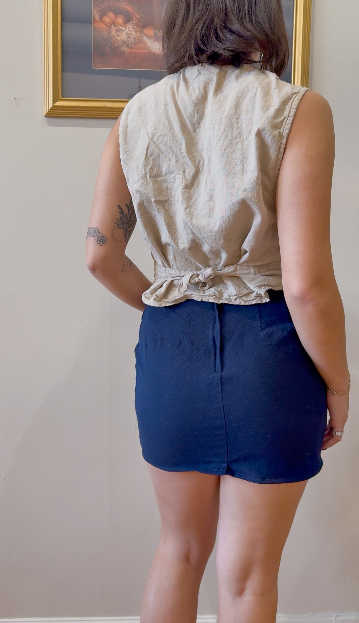 Embroidered Vest- M