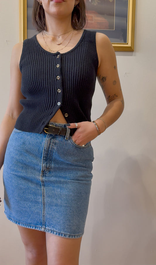 Black Vest- S/M