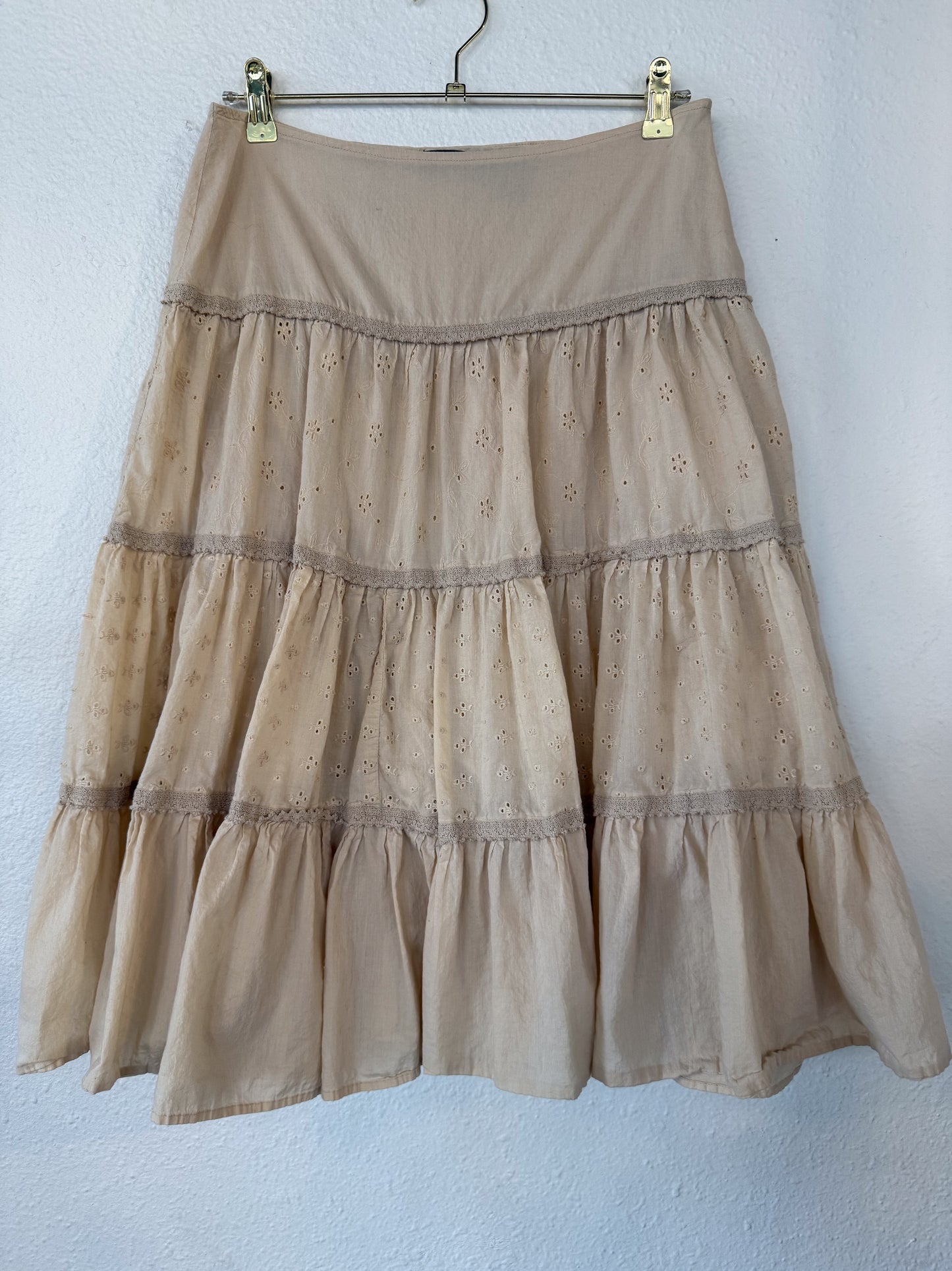 Eyelet Skirt- L