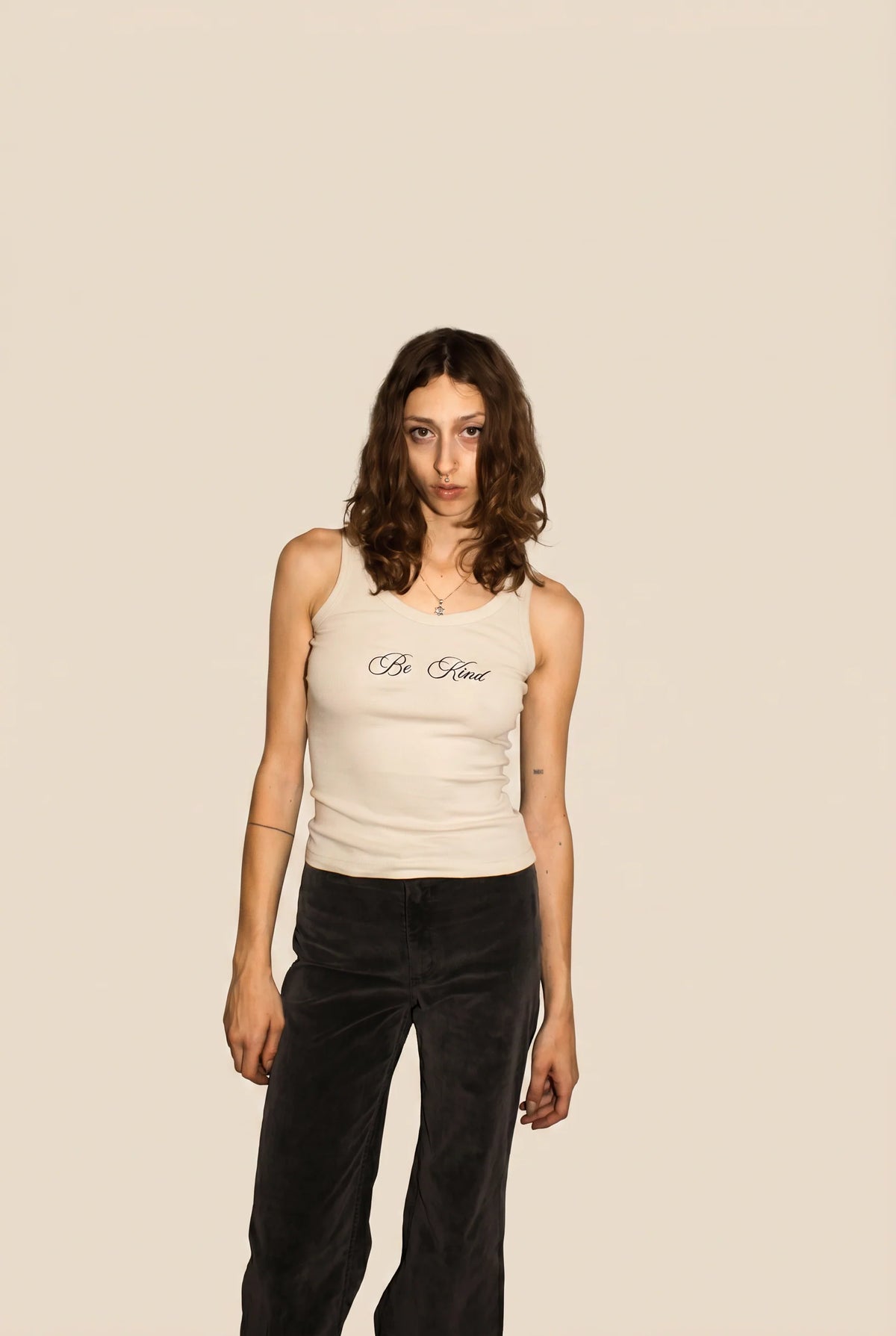 Be Kind Embroidered Tank