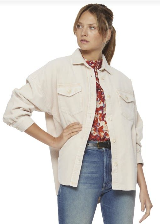 Cayce Corduroy Shacket