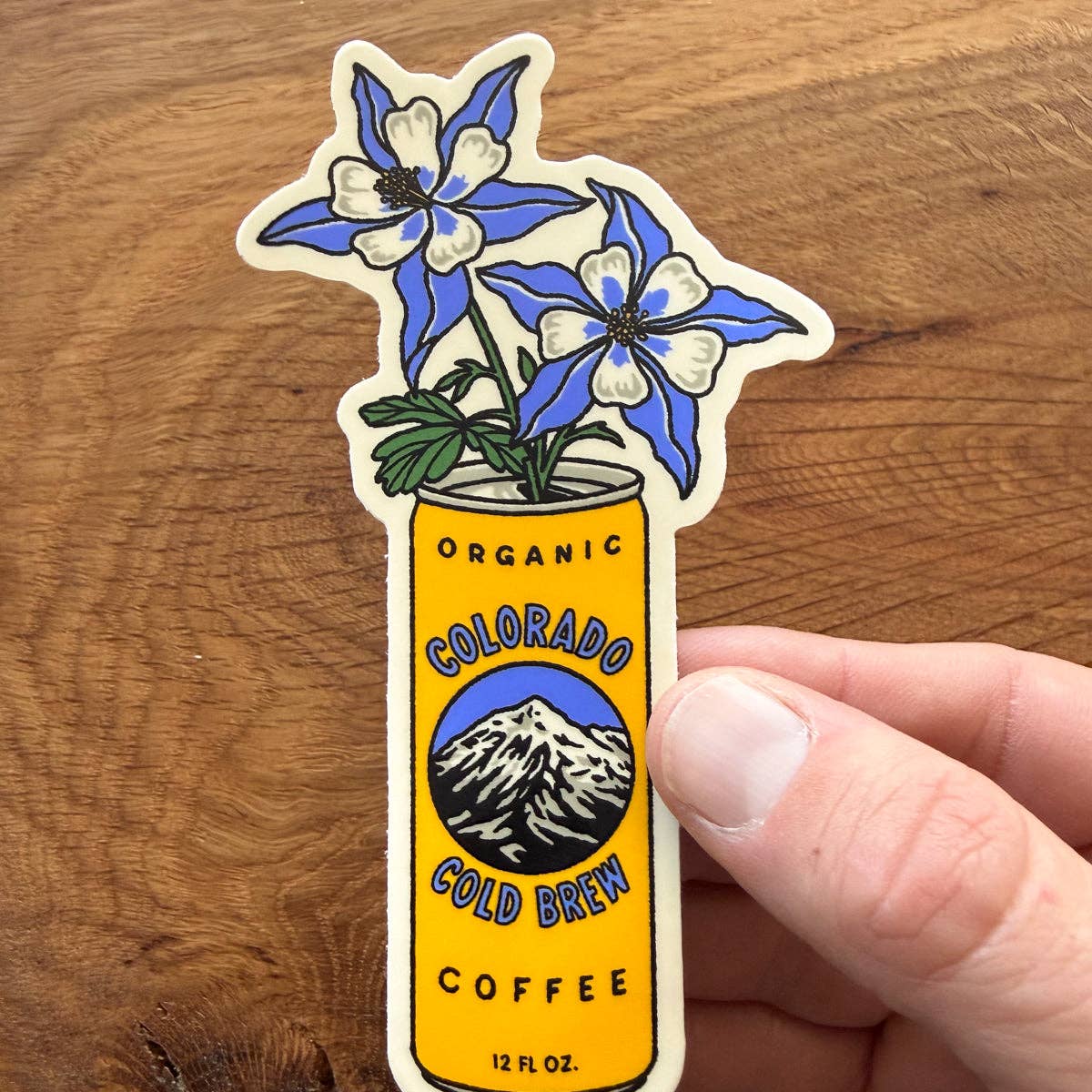 Colorado Blue Sticker