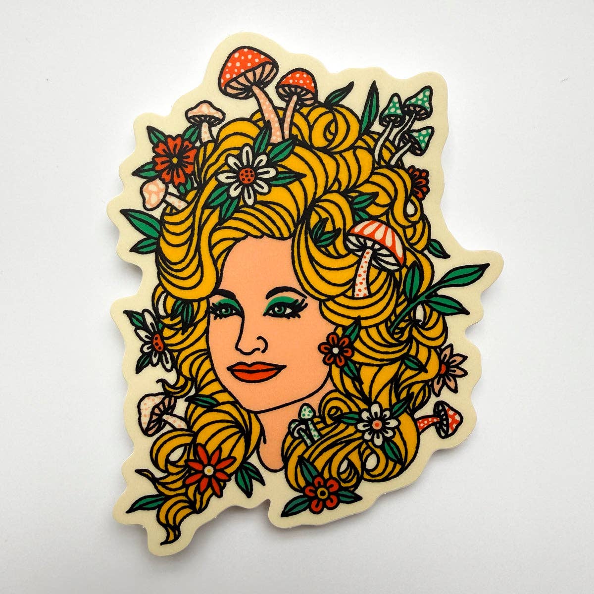 72 Dolly 4" Sticker