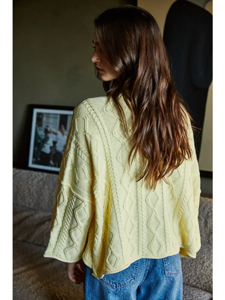 Slouch Cable Sweater