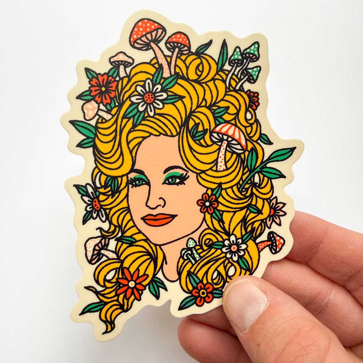 72 Dolly 4" Sticker
