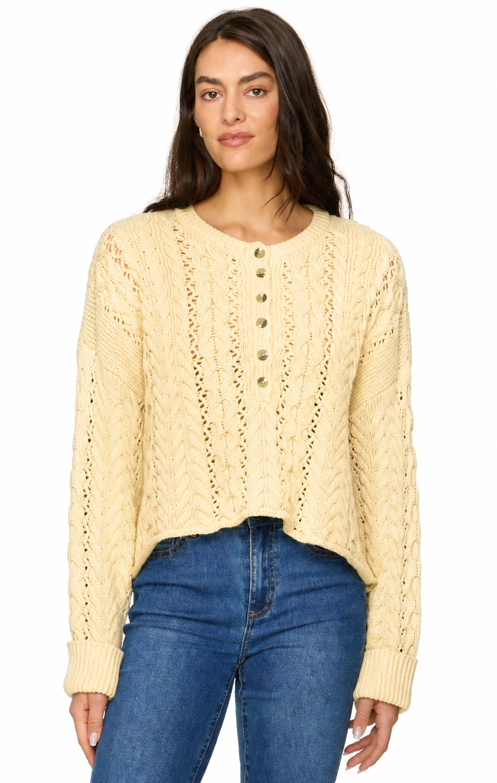 Monterey Cable Sweater