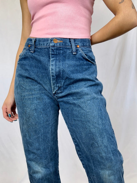 Medium Wash Wranglers (35x31”)